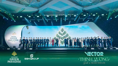 Siêu sự kiện mở bán Vinhomes Green Paradise Cần Giờ: “Vector thịnh vượng