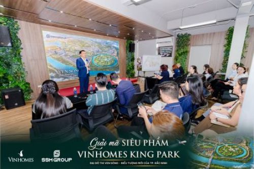 Vinhomes King Park: Hàng trăm chiến binh SSM Group cùng giải mã tâm điểm đô thị ven sông mới tại TP. Bắc Ninh