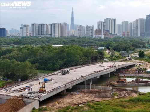 Tuyến đường Liên Phường sắp về đích, giảm áp lực giao thông khu Đông TP.HCM