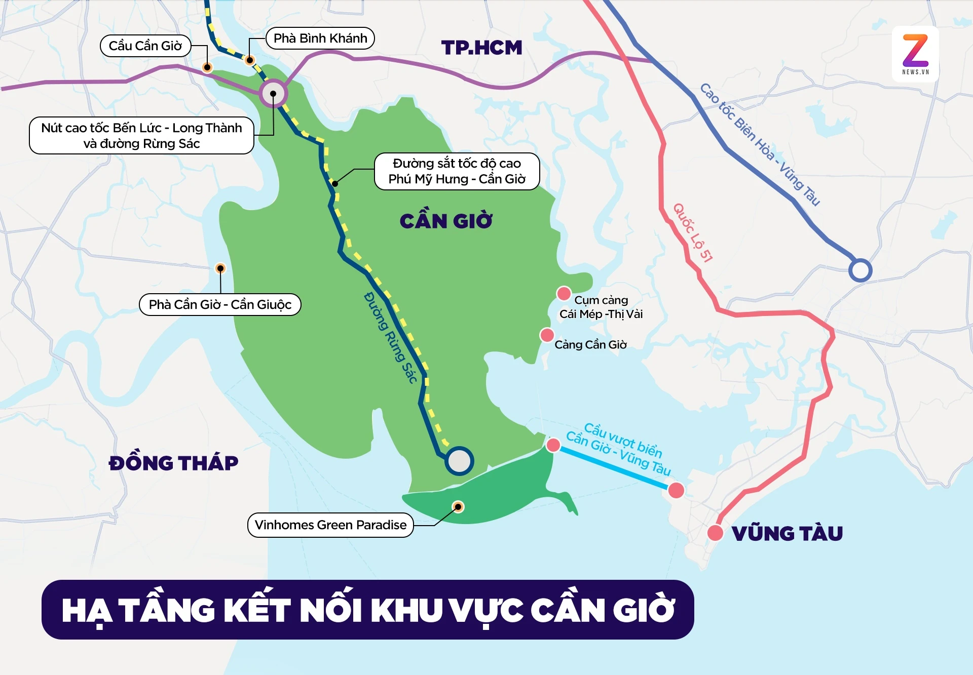 TP.HCM giao Vingroup nghiên cứu đường vượt biển từ Cần Giờ đi Vũng Tàu