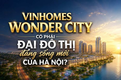 Vinhomes Wonder City có phải đại đô thị đáng sống mới của Hà Nội?