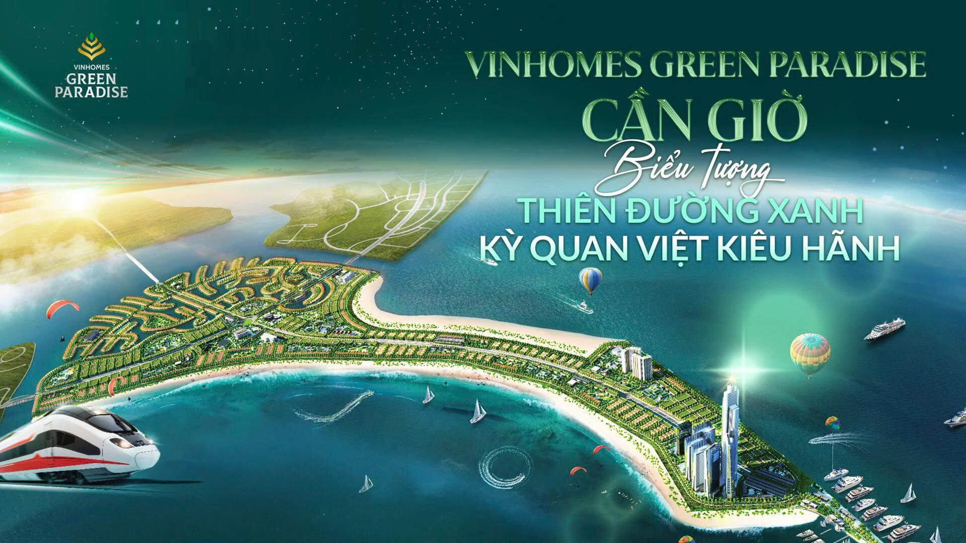 Vinhomes Green Paradise – Dự án đô thị biển tại Cần Giờ