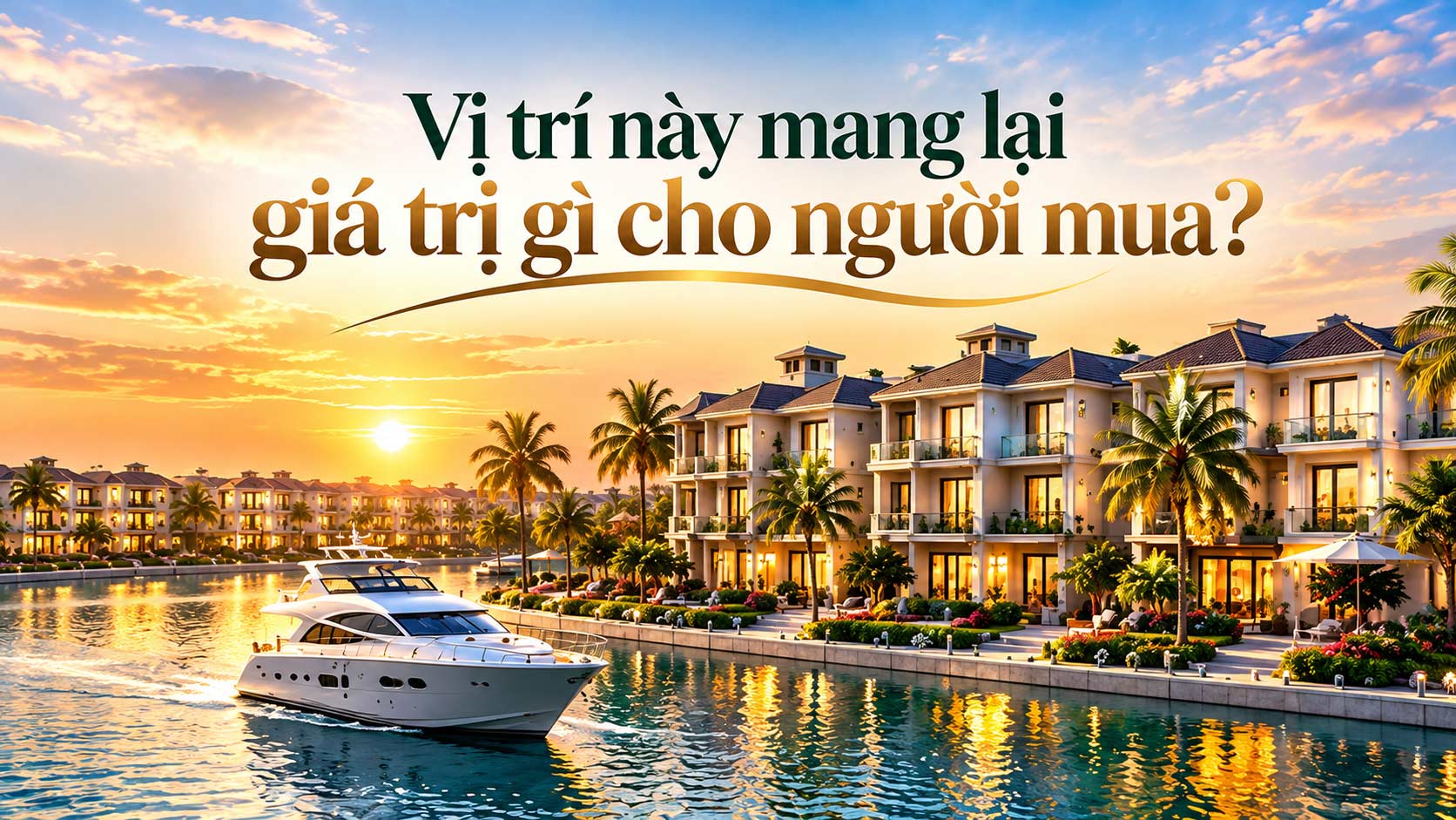  Vị trí này mang lại giá trị gì cho người mua?