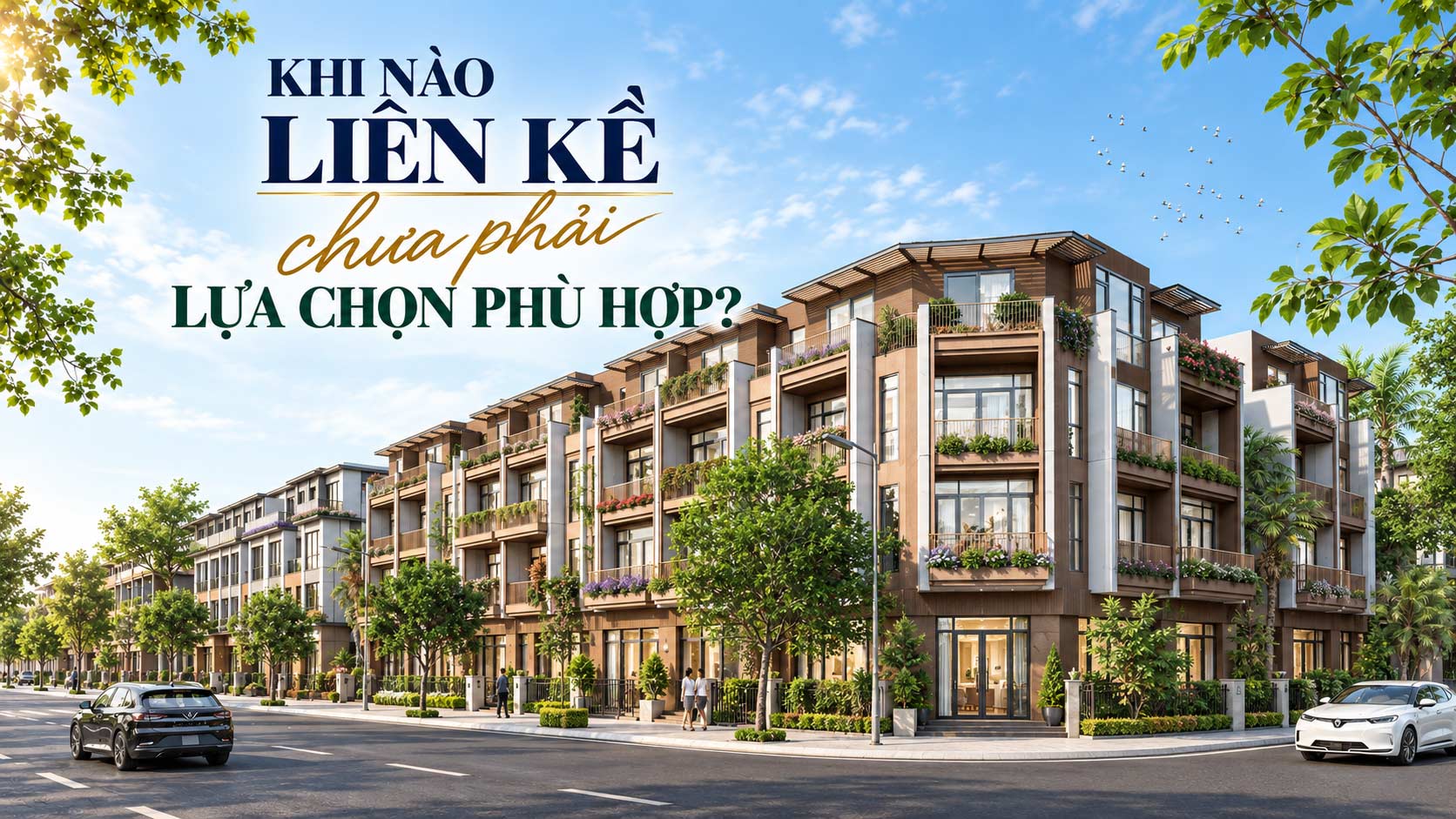 Khi nào liền kề chưa phải lựa chọn phù hợp?