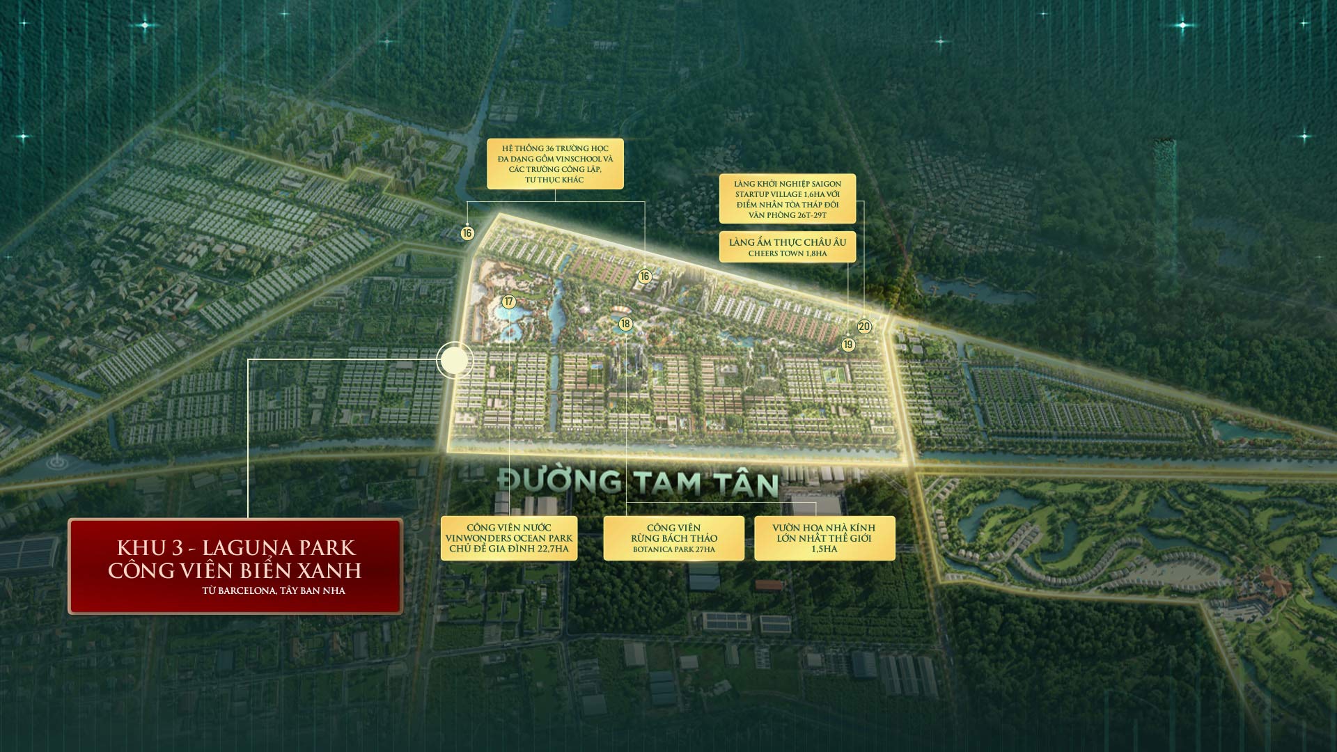  Ph&acirc;n khu Laguna Park &ndash; C&ocirc;ng Vi&ecirc;n Biển Xanh - Vinhomes Saigon Park