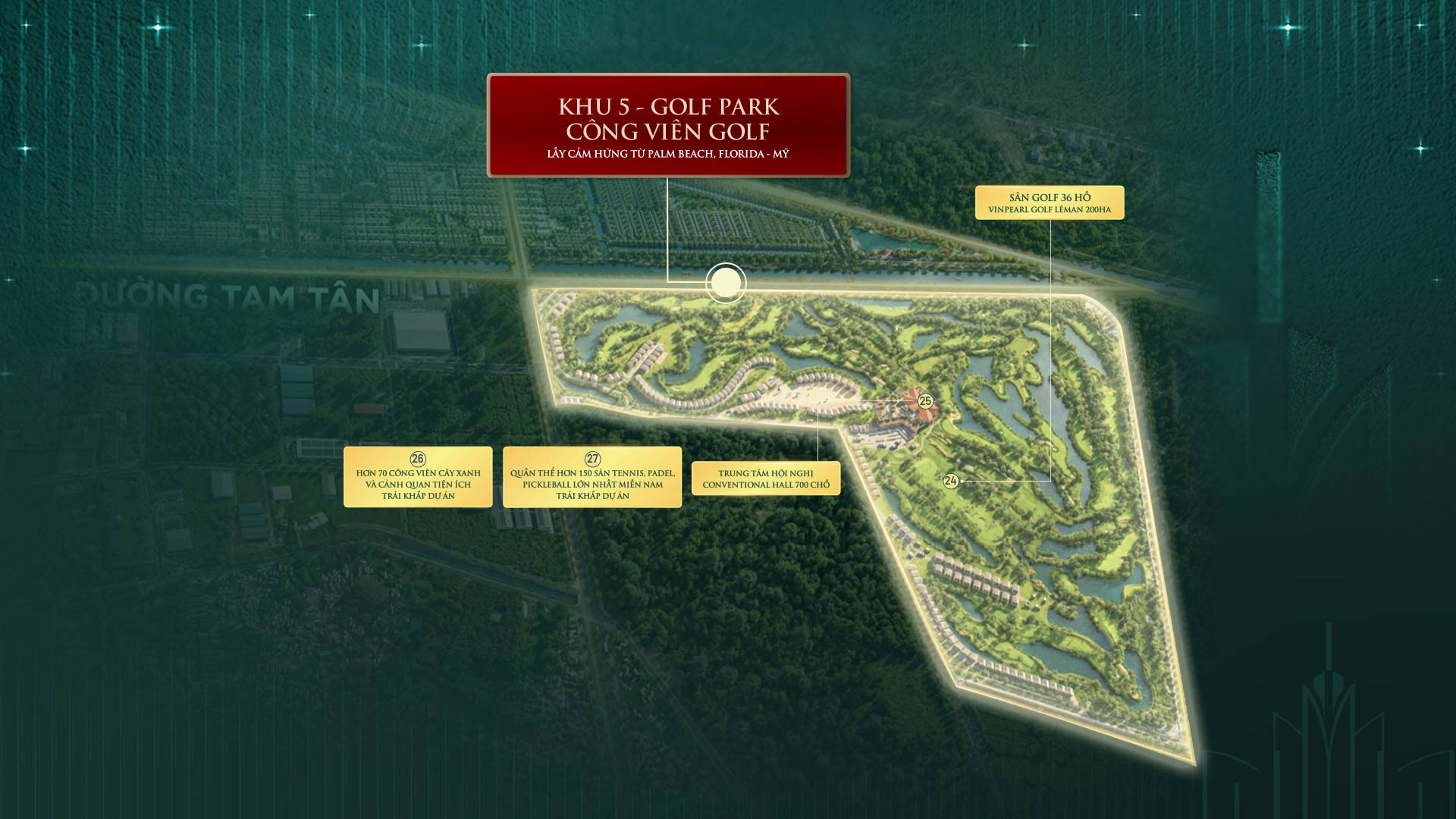 Ph&acirc;n khu Golf Park &ndash; C&ocirc;ng Vi&ecirc;n Golf - Vinhomes Saigon Park